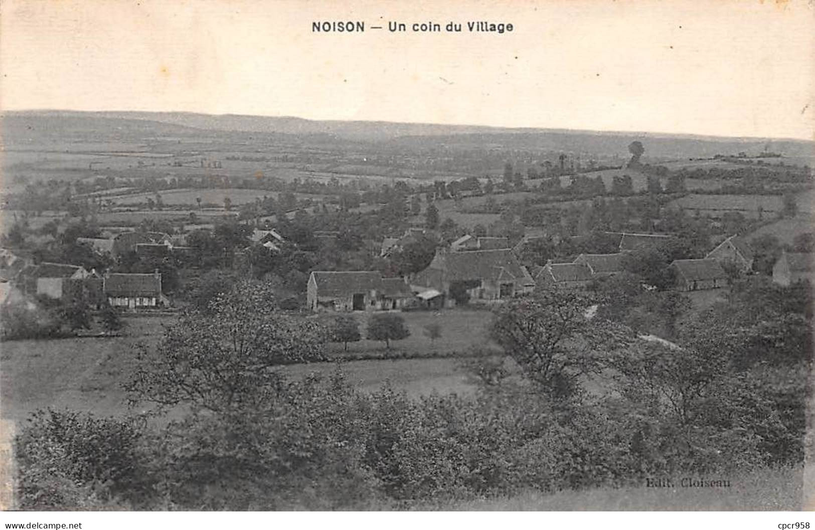 58 - NOISON - SAN52993 - Un Coin Du Village - Sonstige & Ohne Zuordnung