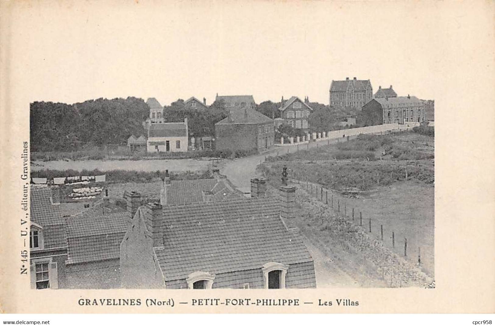 59 - GRAVELINES - SAN53003 - Petit Fort Philippe - Les Villas - Gravelines
