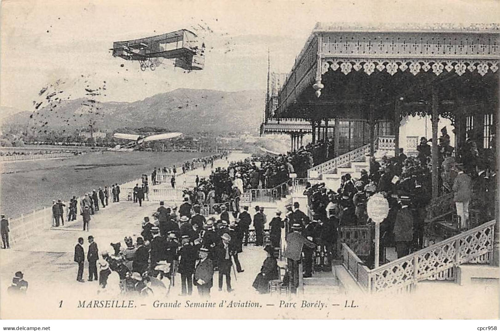 13 - MARSEILLE - SAN54943 - Grande Semaine D'Aviation - Parc Borély - Non Classificati