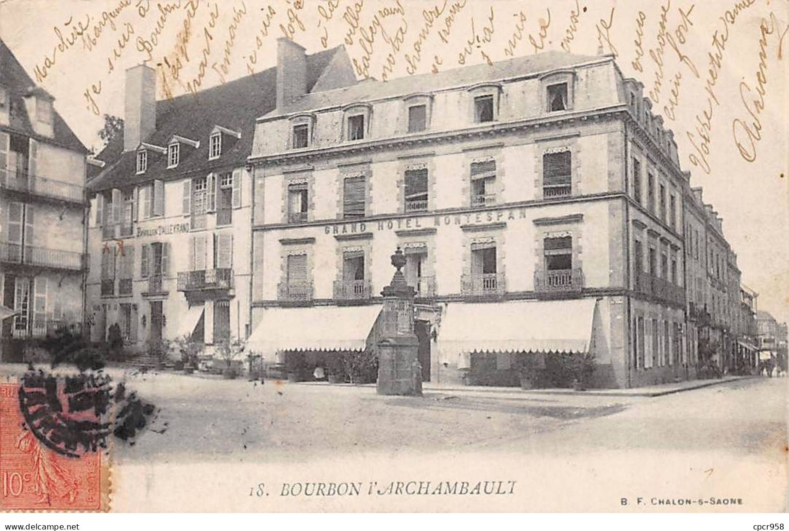 03 - BOURBON L ARCHAMBAULT - SAN50216 - Vue Générale - Bourbon L'Archambault