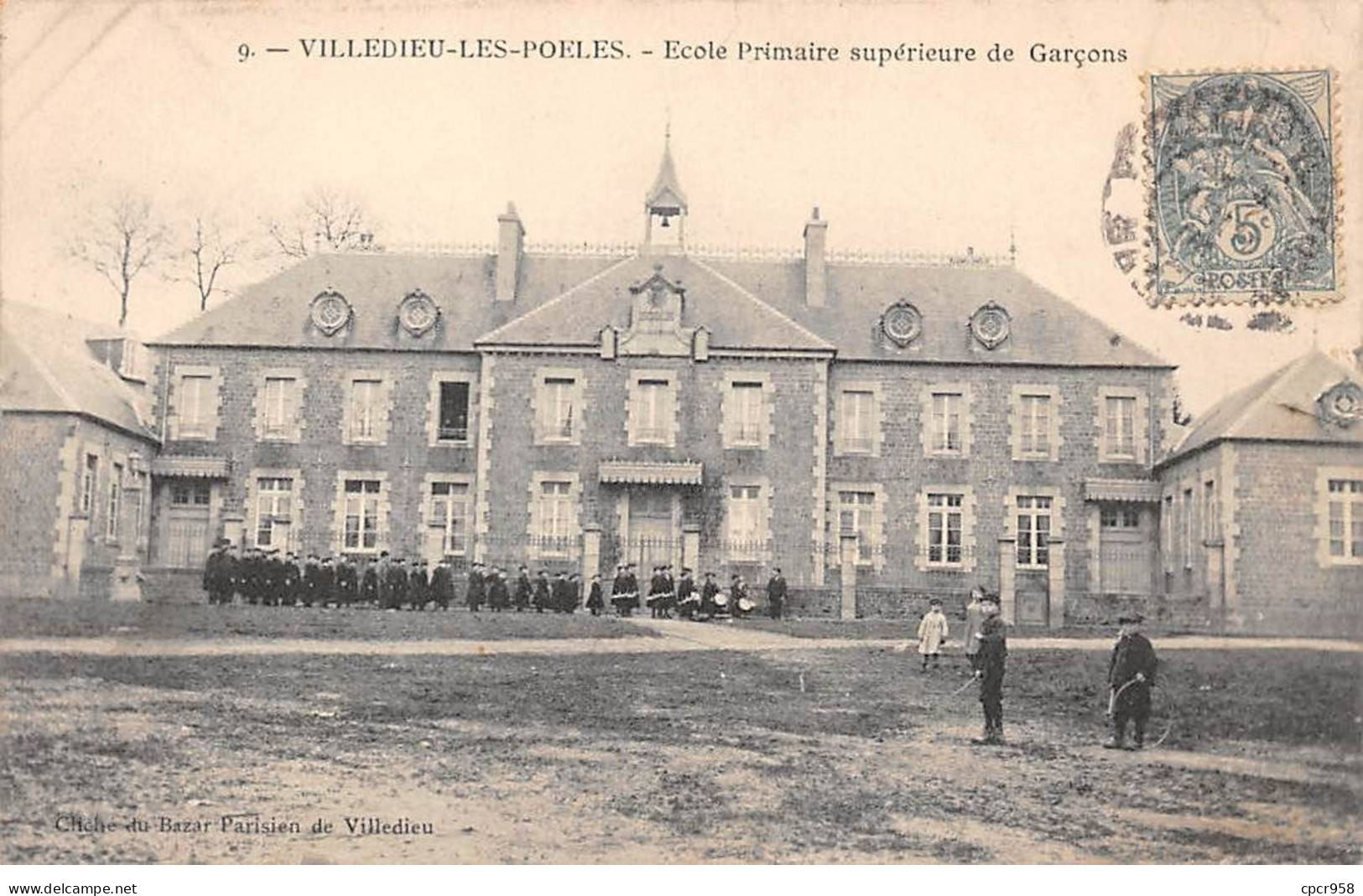 50 - VILLEDIEU LES POELES - SAN50467 - Ecole Primaire Supérieure De Garçons - En L'état - Villedieu