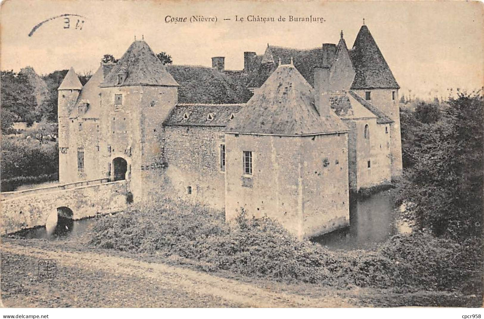 58 - COSNE - SAN50559 - Le Château De Buranlure - Cosne Cours Sur Loire