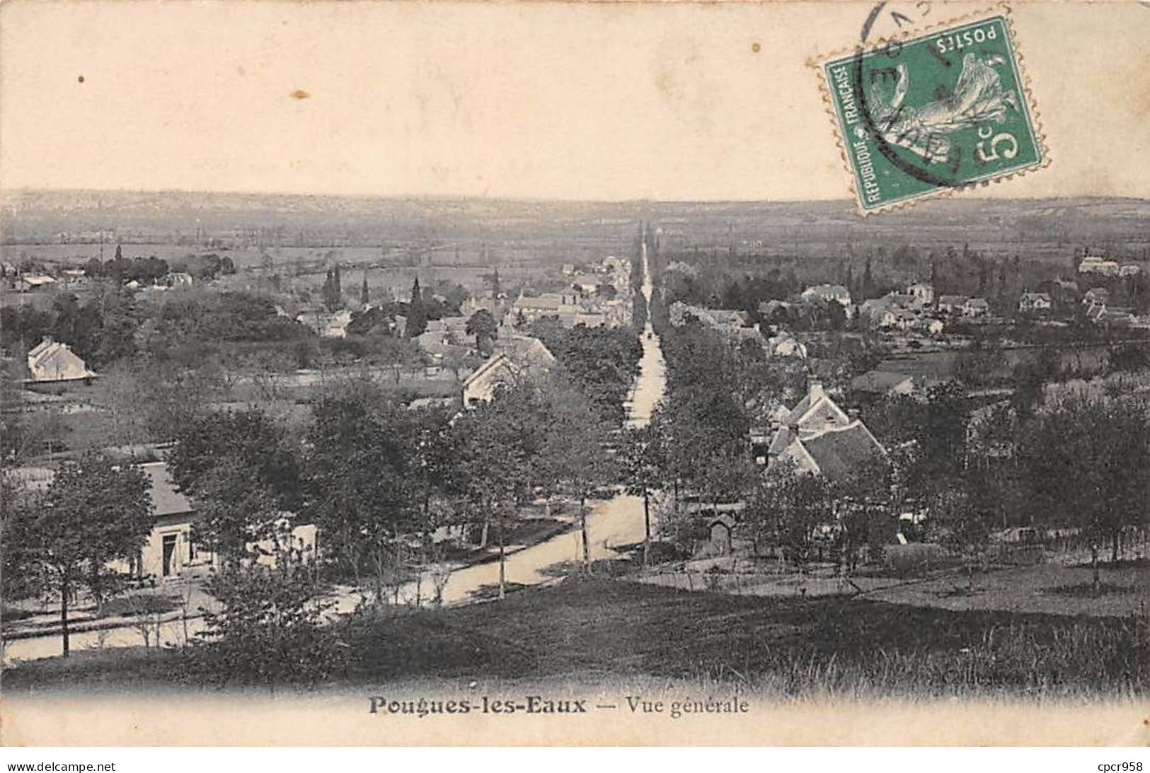 58 - POUGUES LES EAUX - SAN50568 - Vue Générale - Pougues Les Eaux