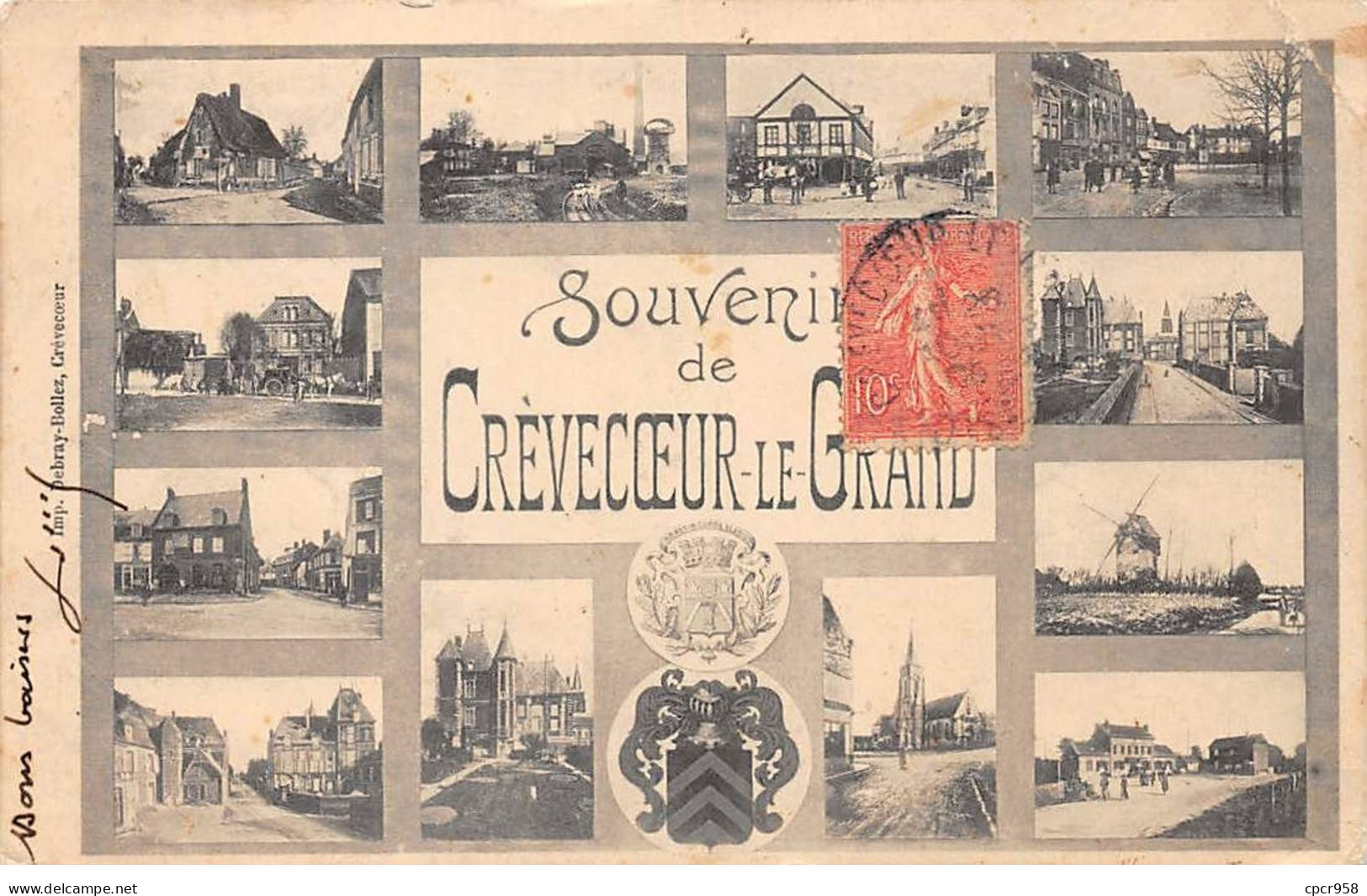 60 - CREVE COEUR LE GRAND - SAN50583 - Souvenir - Crevecoeur Le Grand