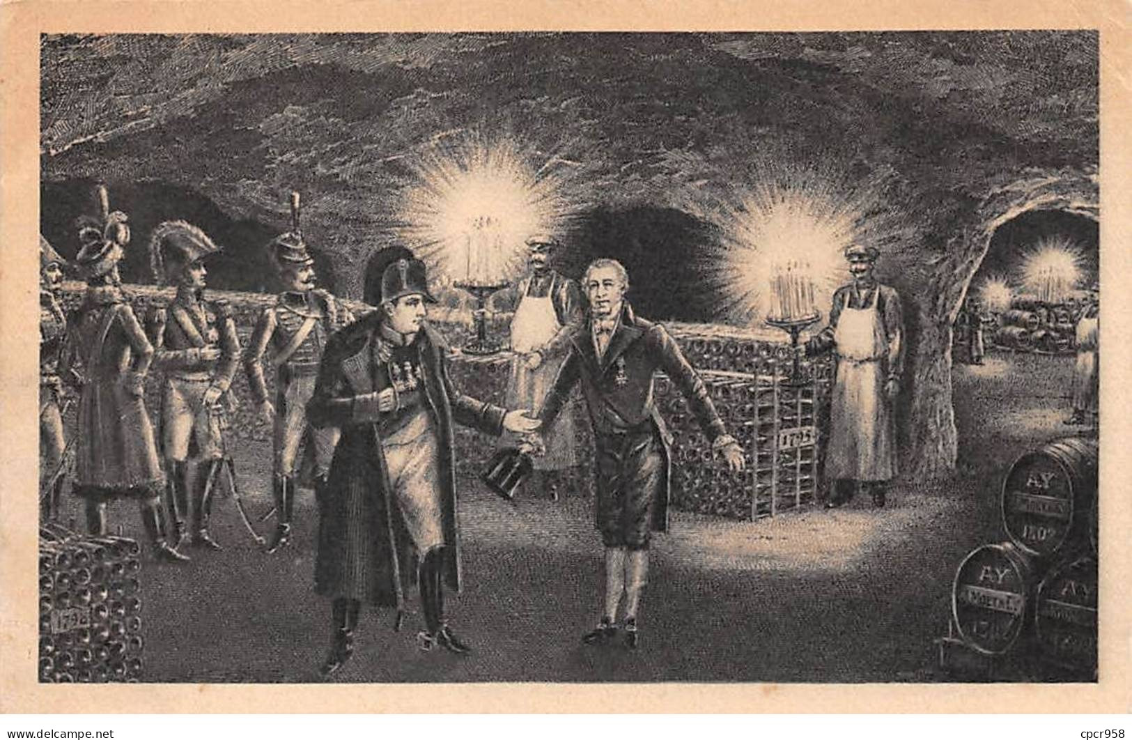 Publicité - N°83617 - Caves Moët & Chandon - M. Jean-Rémy, Maître D'Epernay ... Napoléon I - Pubblicitari