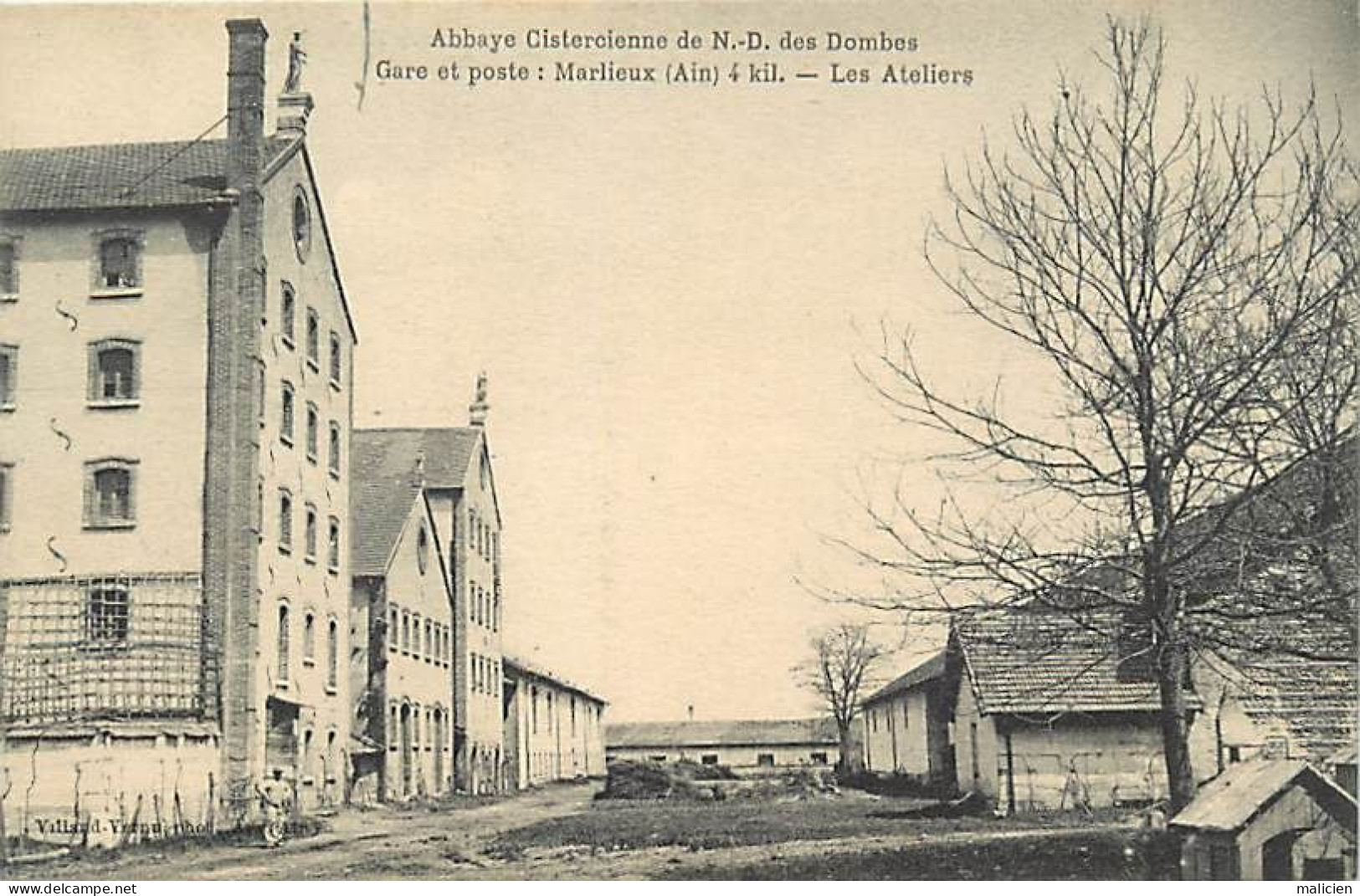 - Dpts Div.-ref-BN268- Ain - Marlieux - Abbaye Cistercienne N D Des Dombes - Les Ateliers - Abbayes - - Sin Clasificación