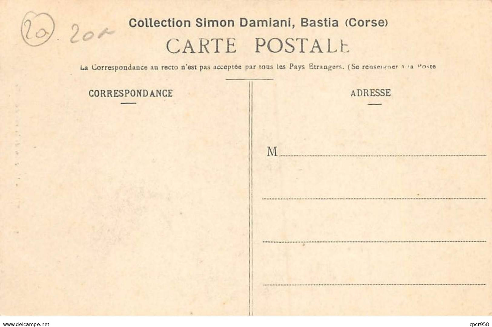 20 - BASTIA - SAN52477 - Un Coin De La Rue Du Colle - Bastia