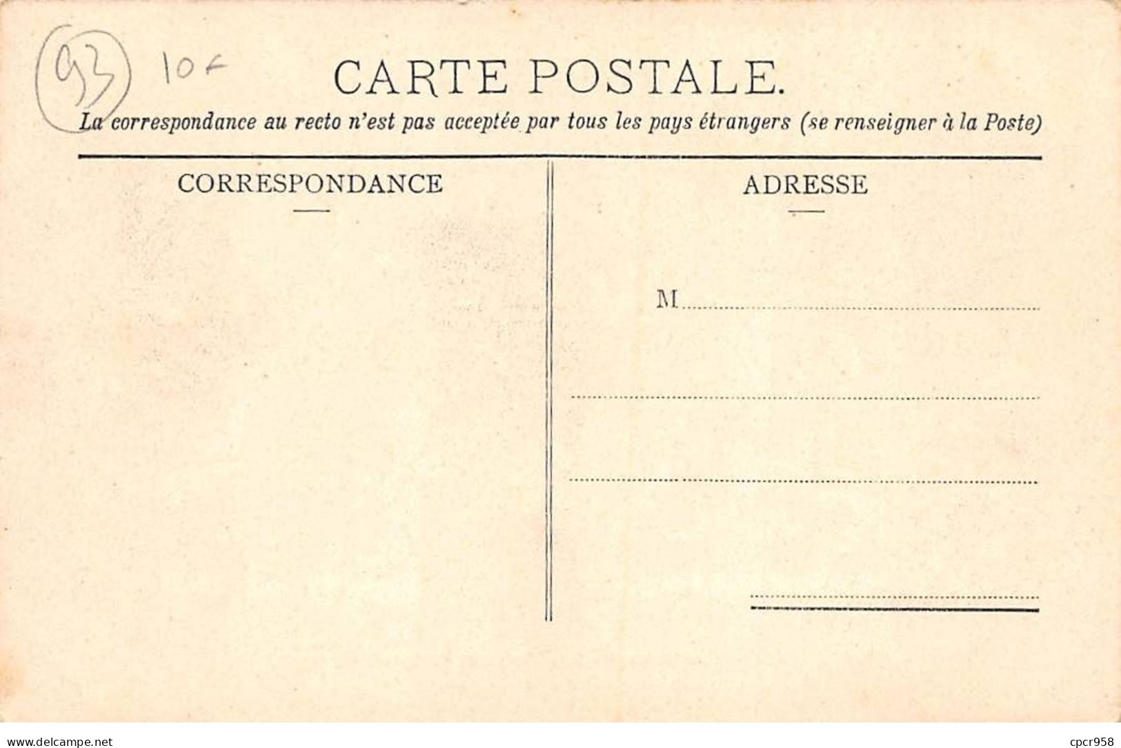 93 - MONTFERMEIL - SAN47049 - Les Postes Et Télégraphes - Montfermeil