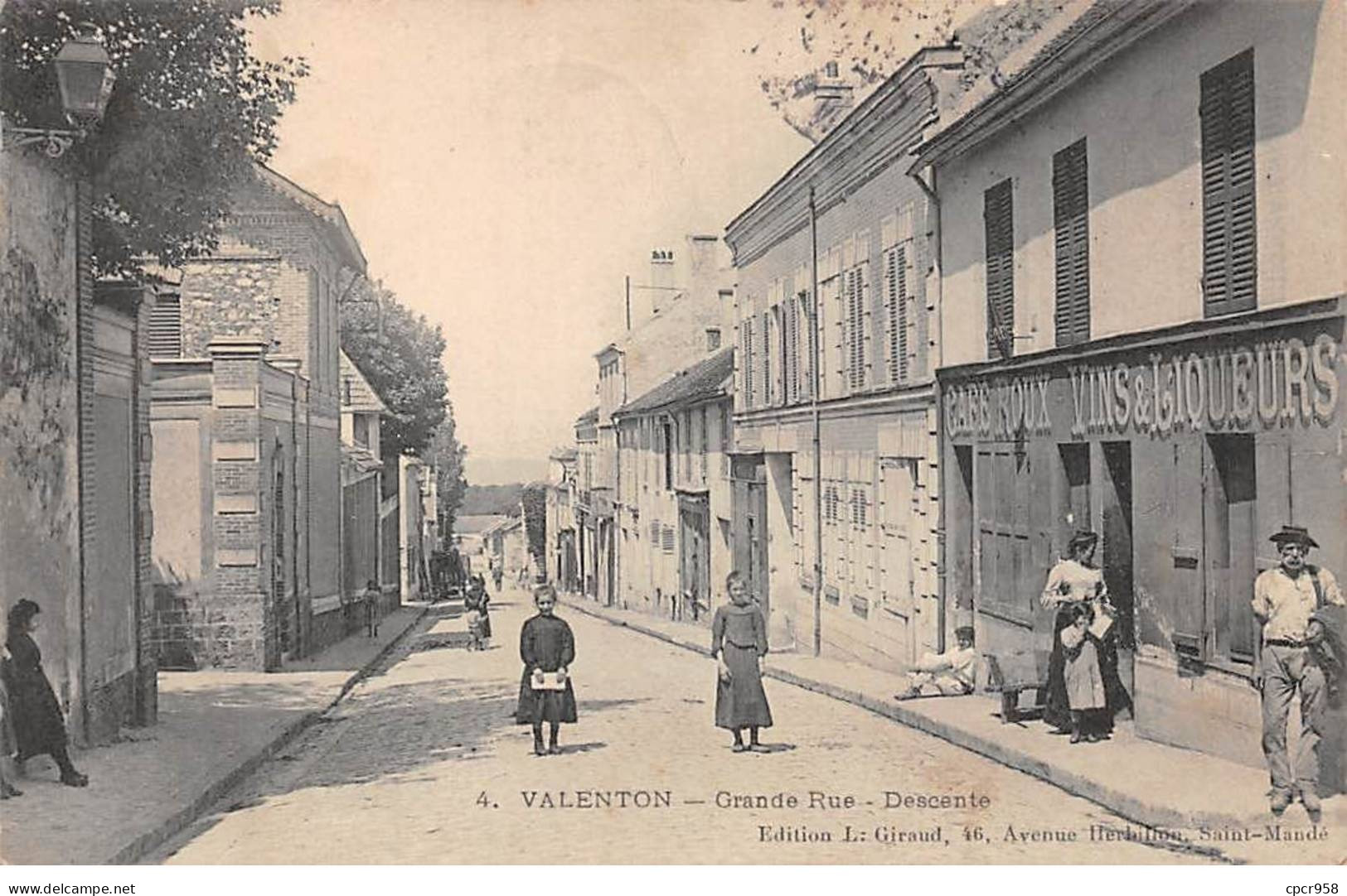 94 - VALENTON - SAN47073 - Grande Rue - Descente - Valenton
