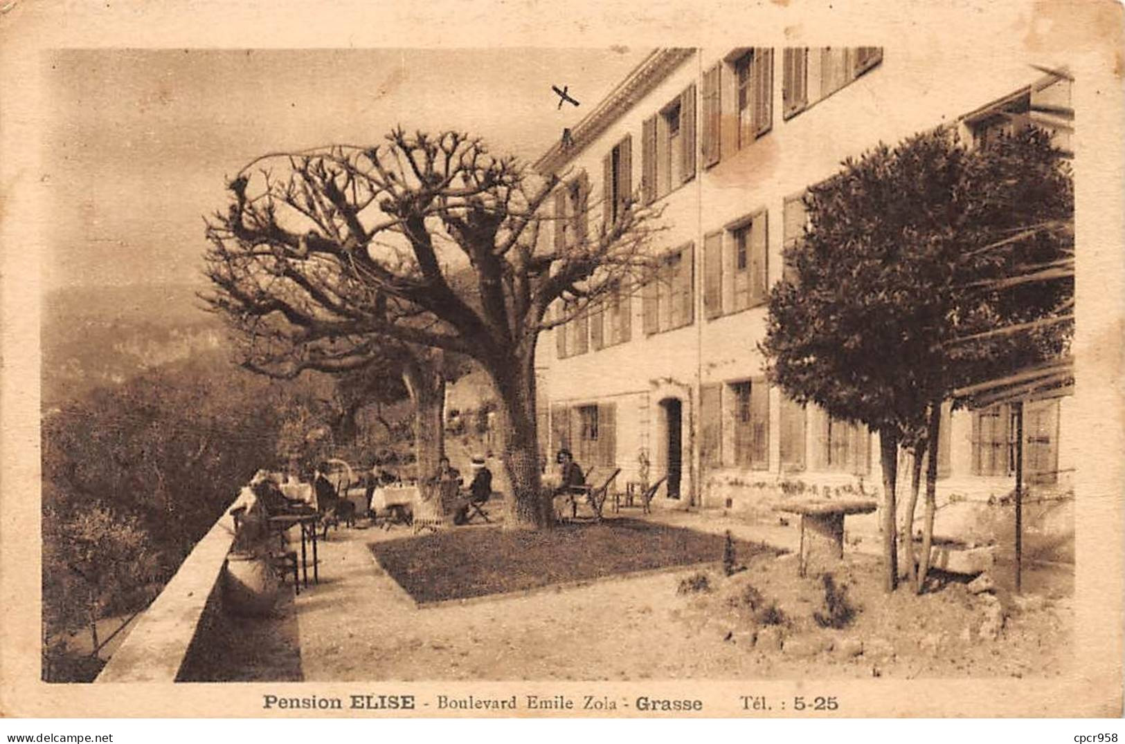 06 - GRASSE - SAN47158 - Pension Elise - Boulevard Emile Zola - Grasse