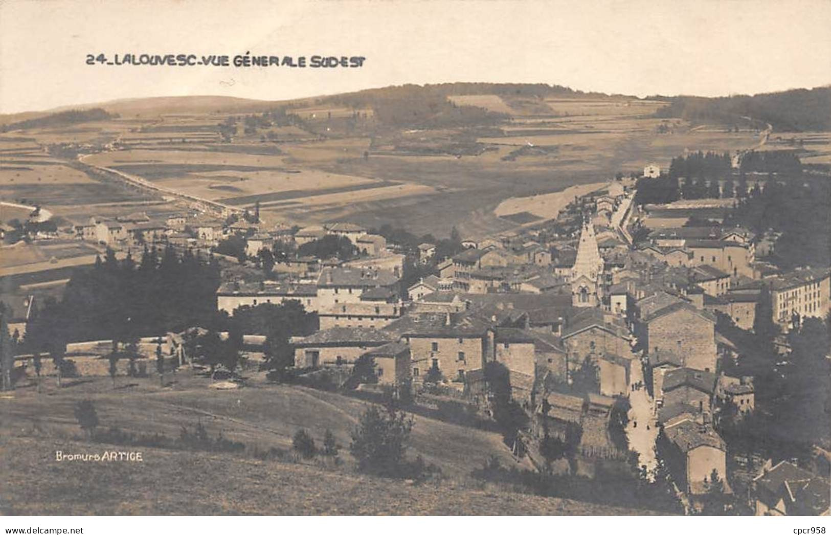 07 - LA LOUVESC - SAN47161 - Vue Générale Sud Est - La Louvesc