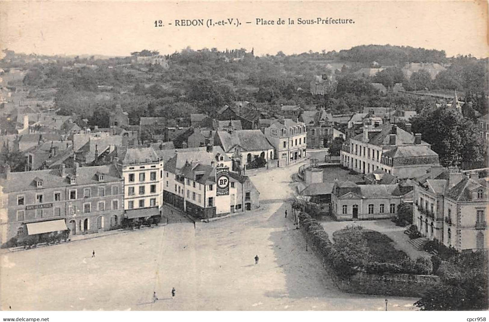 35 - REDON - SAN48975 - Place De La Sous Préfecture - Redon