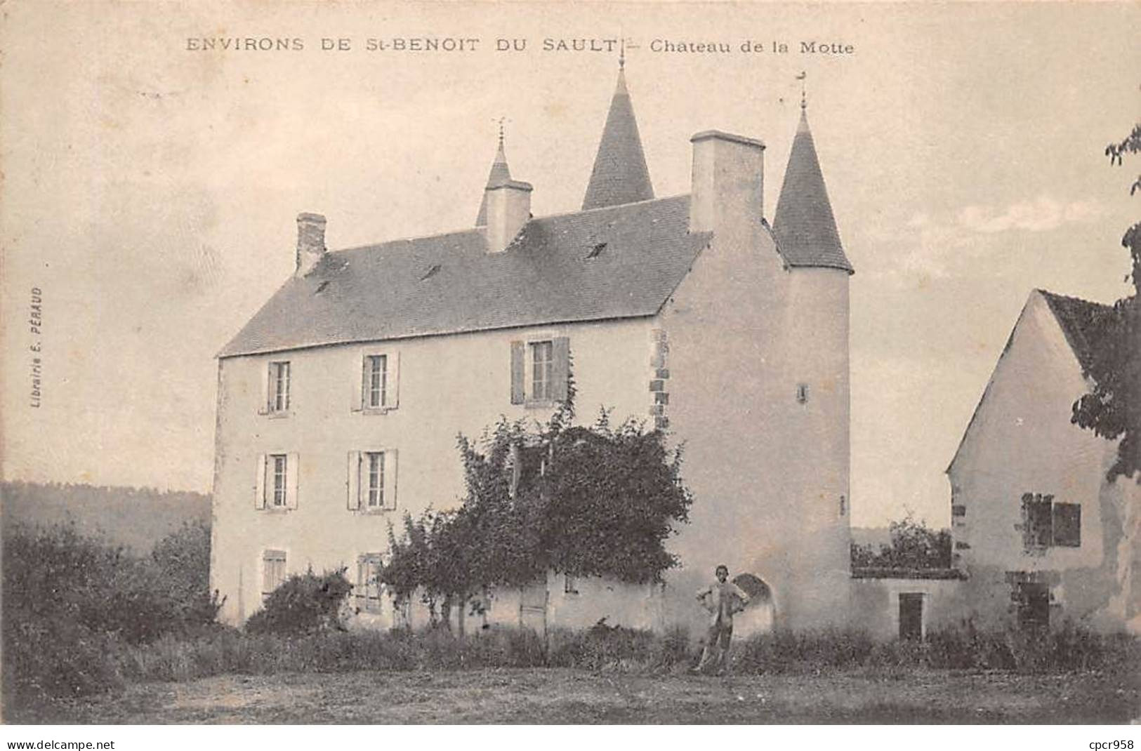 36 - ST BENOIT DU SAULT - SAN48982 - Château De La Motte - Les Environs De St Benoit Du Sault - Autres & Non Classés