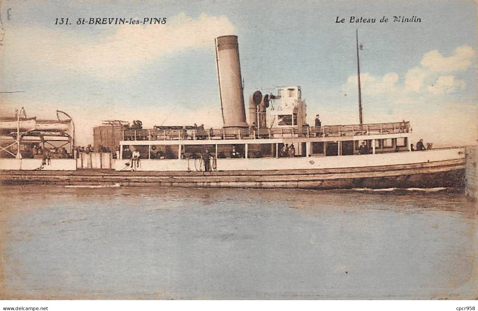 44 - SAINT BREVIN LES PINS - SAN49017 - Le Bateau De Mindin - Saint-Brevin-les-Pins