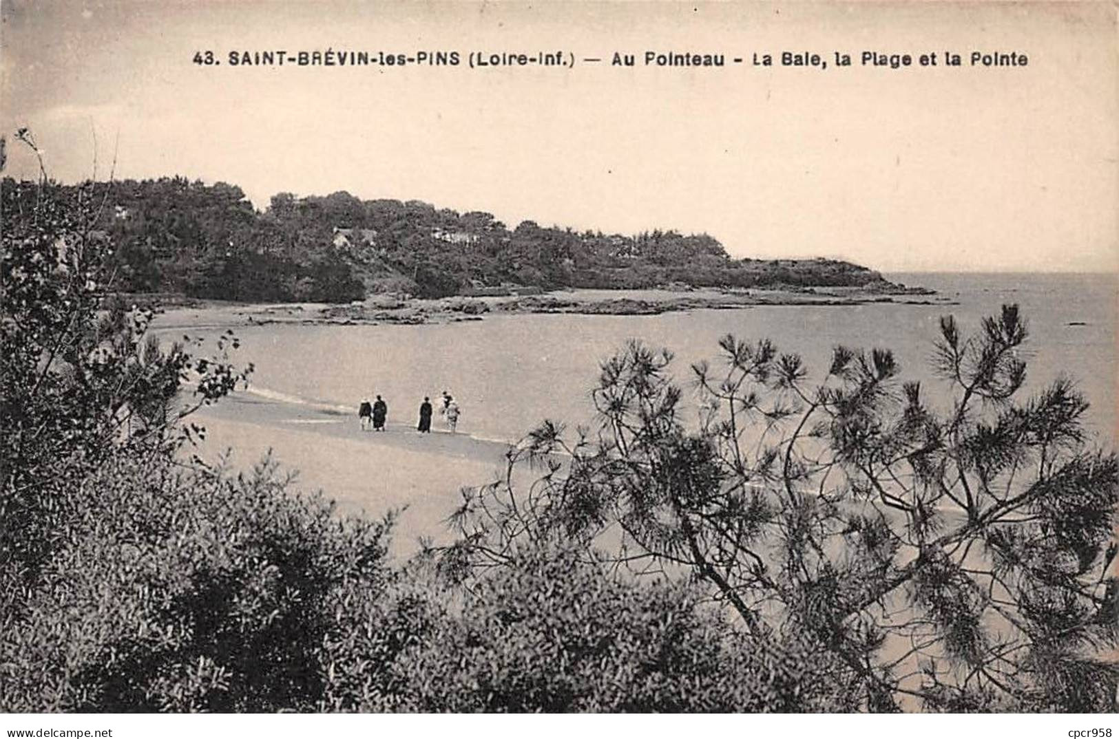 44 - SAINT BREVIN LES PINS - SAN49016 - Au Pointeau - La Baie, La Plage Et La Pointe - Saint-Brevin-les-Pins