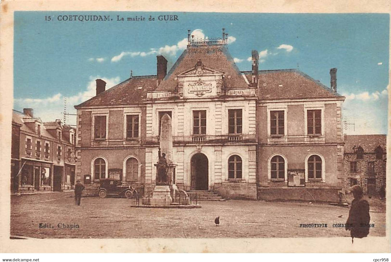 56 - COETQUIDAN - SAN49104 - La Mairie De Guer - Guer Coetquidan