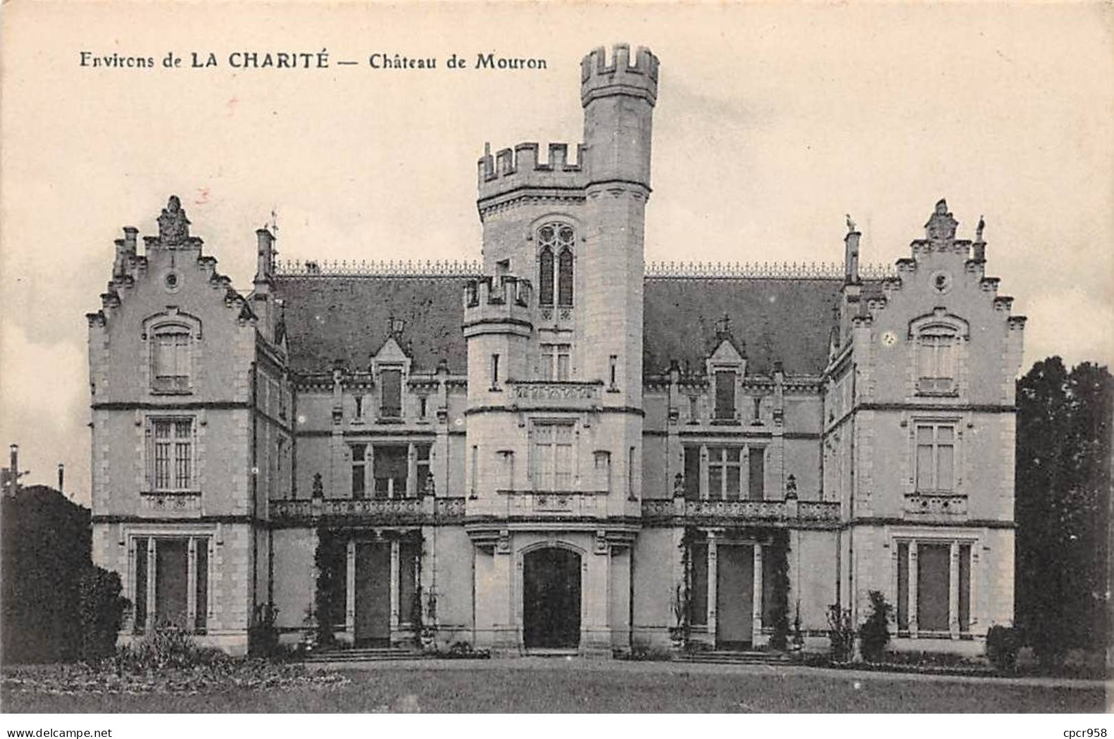 58 - LA CHARITE - SAN49128 - Environs De La Charité - Château De Mouron - La Charité Sur Loire