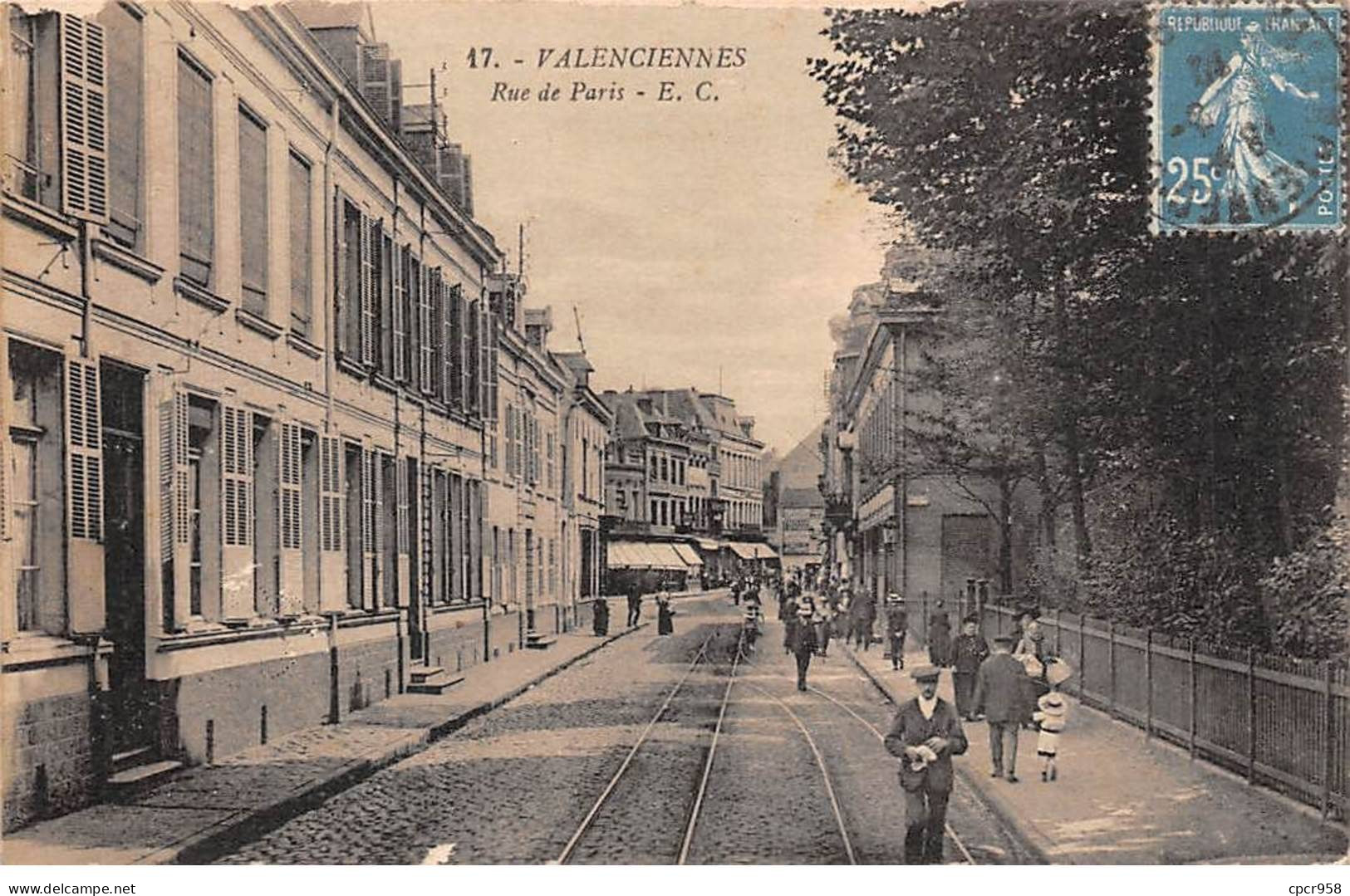 59 - VALECIENNES - SAN49149 - Rue De Paris - Valenciennes