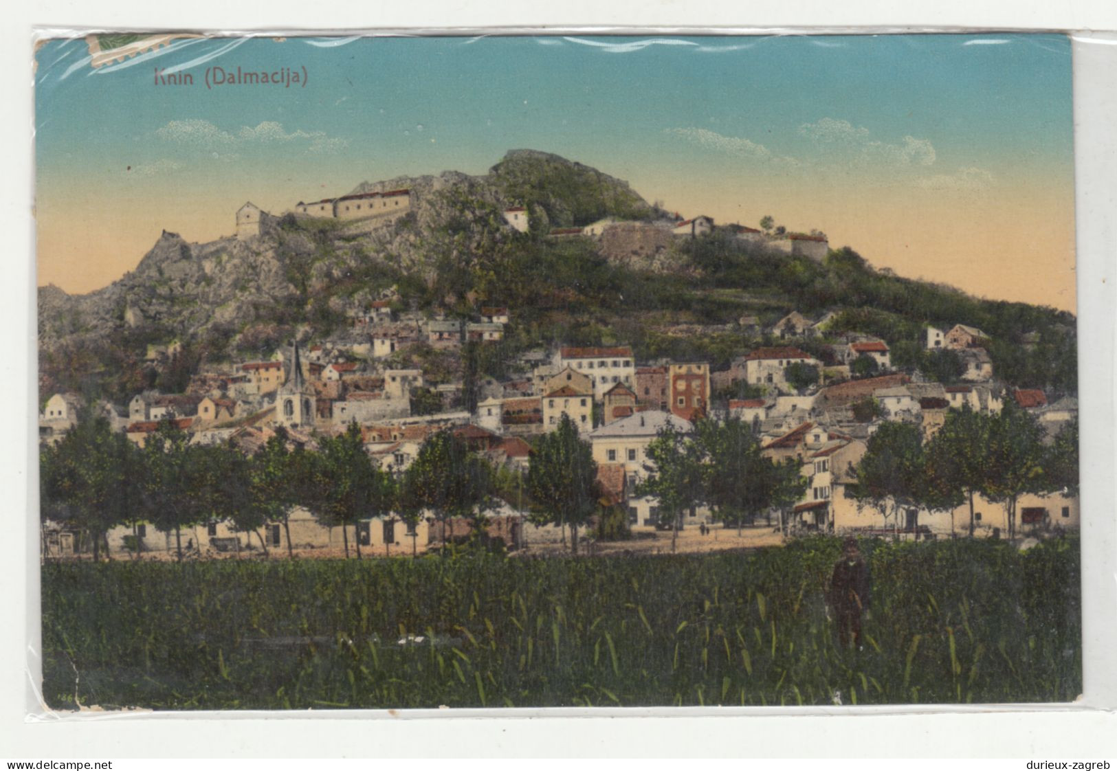 Knin Old Postcard Posted 190? MS200720* - Kroatië