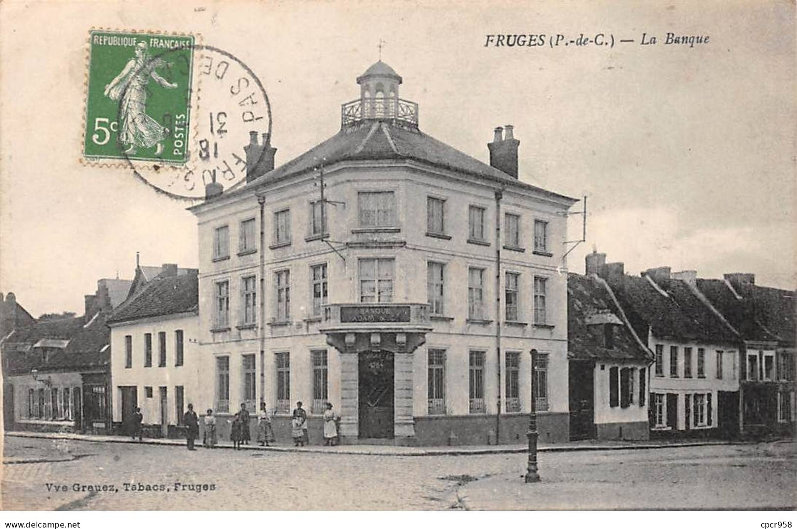 62 - FRUGES - SAN49201 - La Banque - Fruges