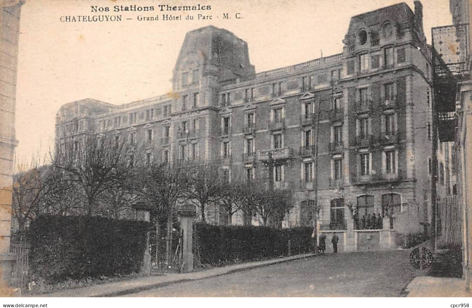 63 - CHATEL GUYON - SAN49230 - Grand Hôtel Du Parc - Châtel-Guyon