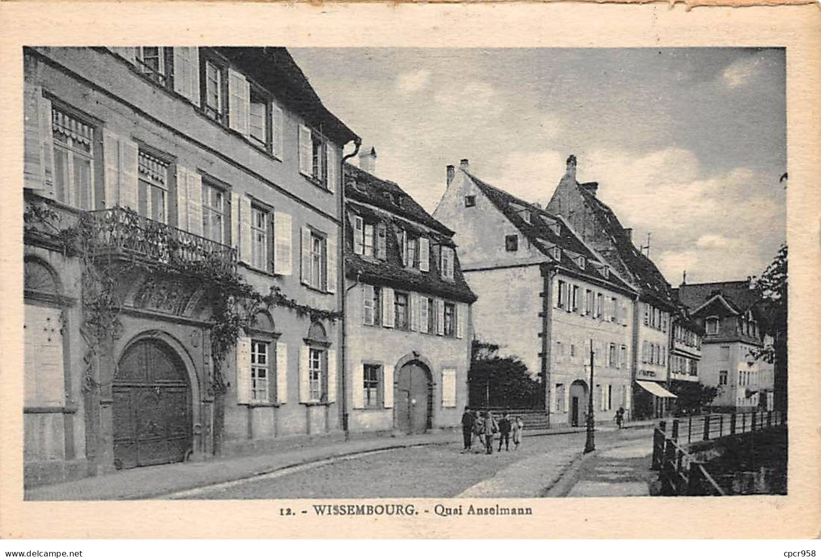 67 - WISSEMBOURG - SAN49249 - Quai Anselmann - Wissembourg