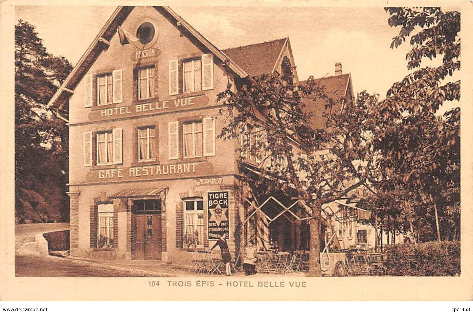 68 - TROIS EPIS - SAN49259 - Hôtel Belle Vue - Trois-Epis