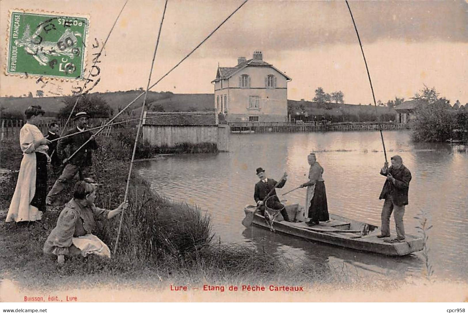 70 - LURE - SAN49268 - Etang De Pêche Carteaux - Lure