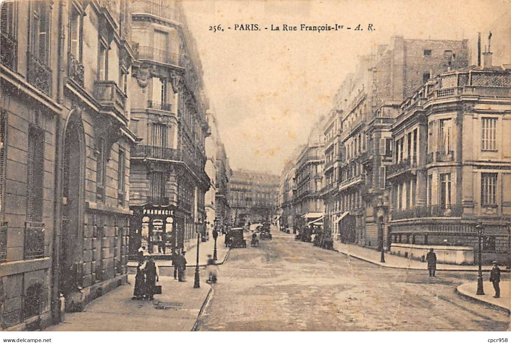 75015 - PARIS - SAN49332 - La Rue François 1er - Paris (15)