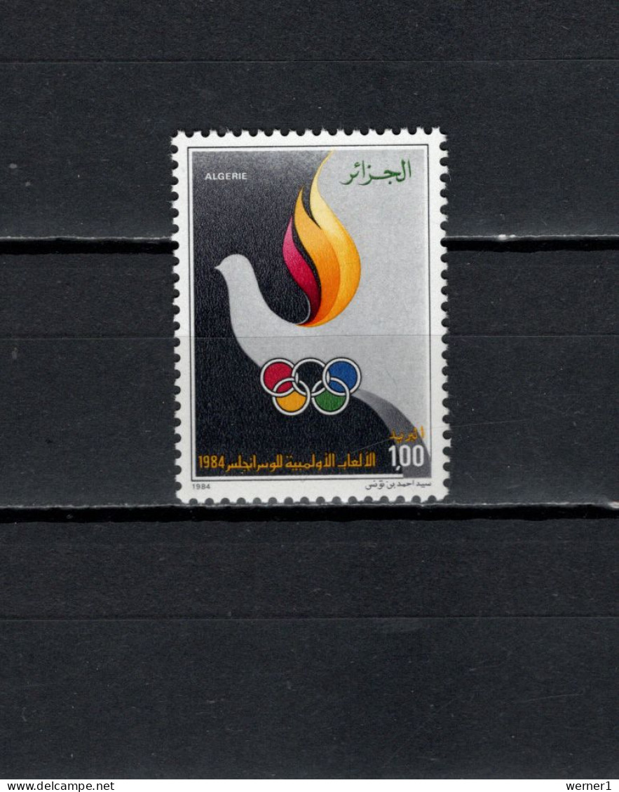 Algeria 1984 Olympic Games Los Angeles Stamp MNH - Ete 1984: Los Angeles