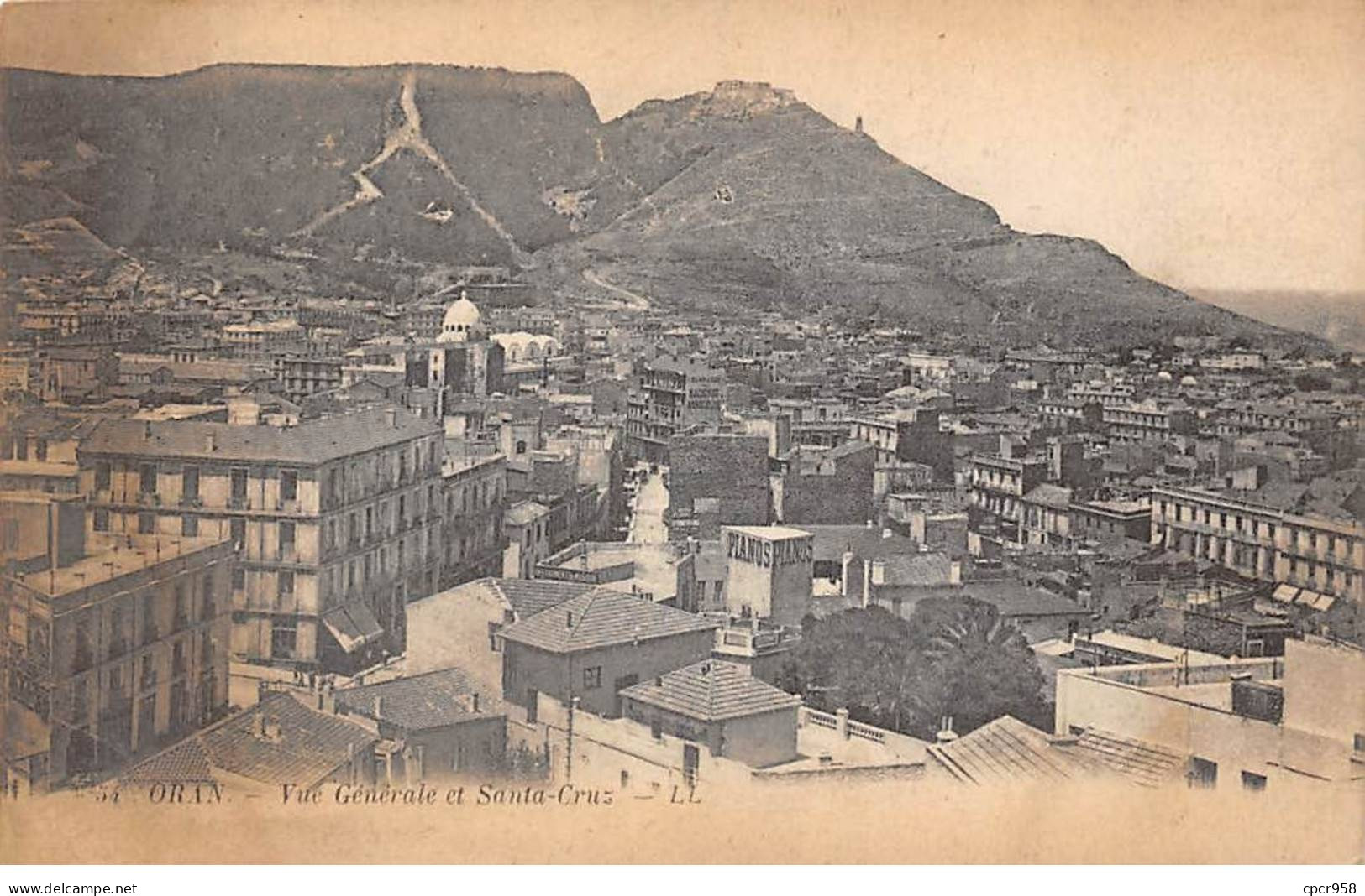 ALGERIE - SAN56317 - Oran - Vue Générale Et Santa Cruz - Oran