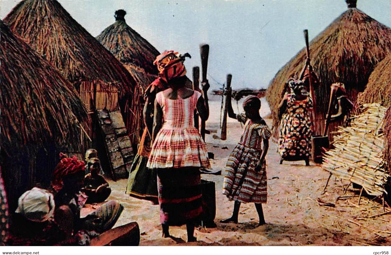 SENEGAL - SAN56331 - Pileuses - Women Grinding - L'Afrique En Couleurs - Senegal