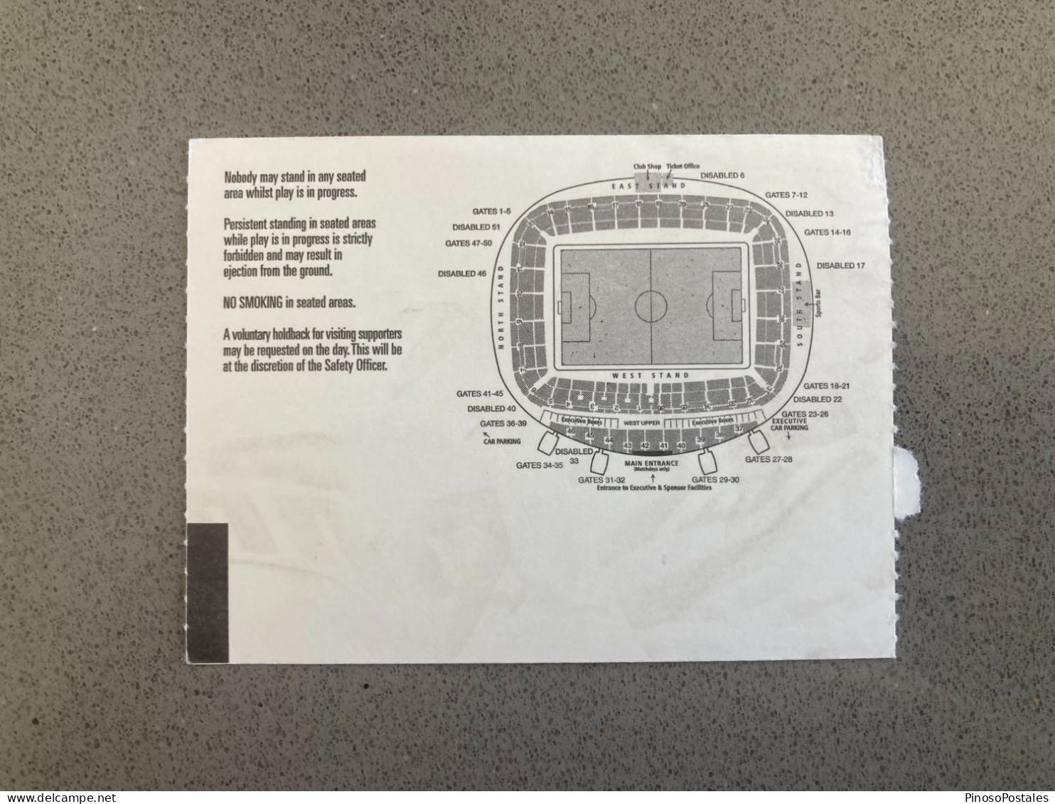 Hull City V Wrexham 2004-05 Match Ticket - Tickets & Toegangskaarten