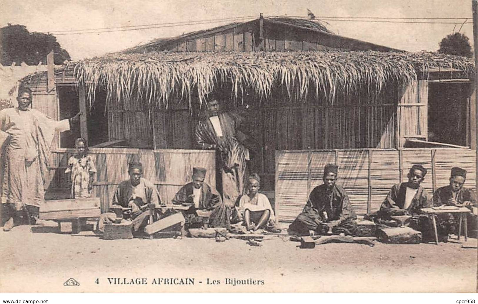 SENEGAL - SAN56345 - Village Africain - Les Bijoutiers - Métier - Senegal