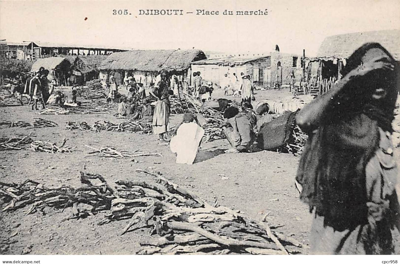 DJIBOUTI - SAN56465 - Place Du Marché - Dschibuti