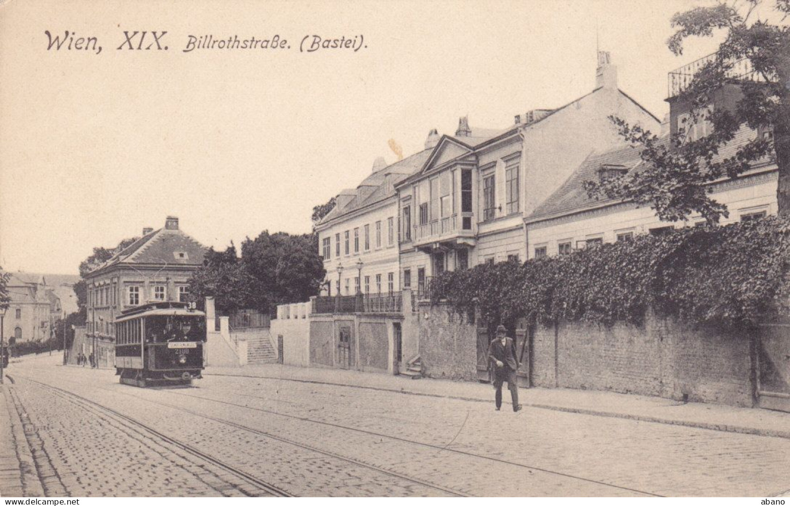 Wien 19. Bezirk Döbling: Billrothstraße, Bastei, Straßenbahn Linie 38 !!! - Altri & Non Classificati