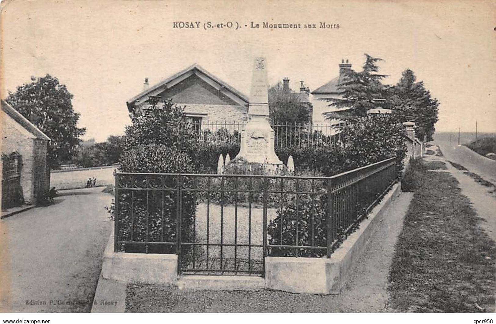 78 - ROSAY - SAN46846 - Le Monument Aux Morts - Autres & Non Classés