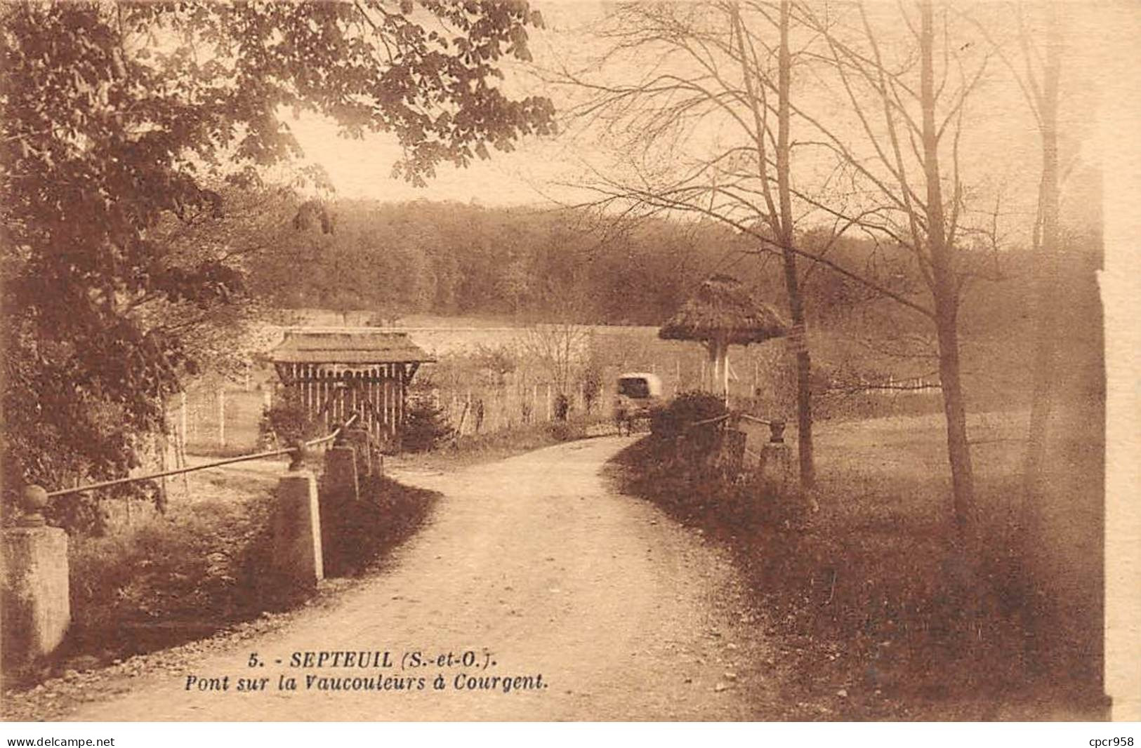 78 - SEPTEUIL - SAN46836 - Pont Sur La Vaucouleurs à Courgent - Septeuil