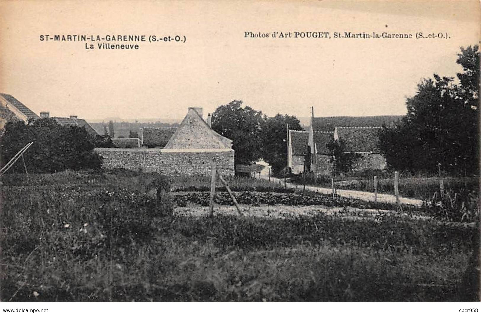 78 - ST MARTIN LA GARENNE - SAN46859 - La Villeneuve - Photos D'Art Pouget - Autres & Non Classés