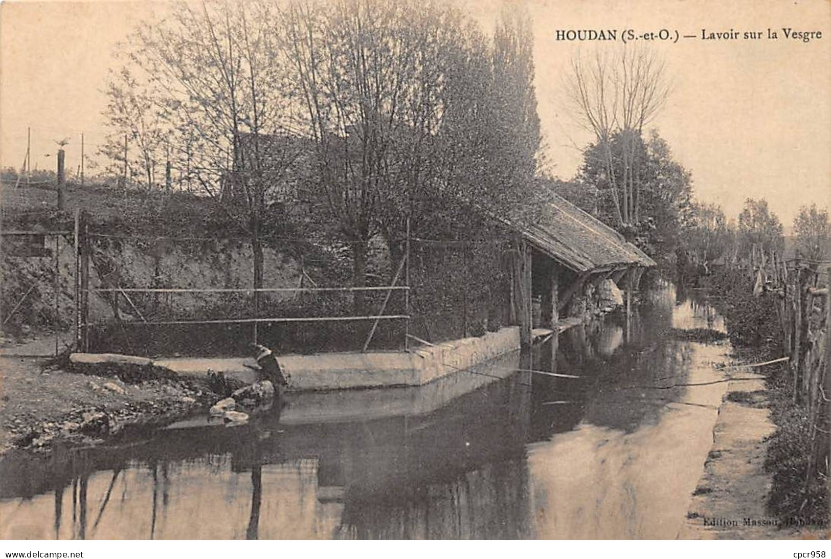 78 - HOUDAN - SAN46864 - Lavoir Sur La Vesgre - Houdan