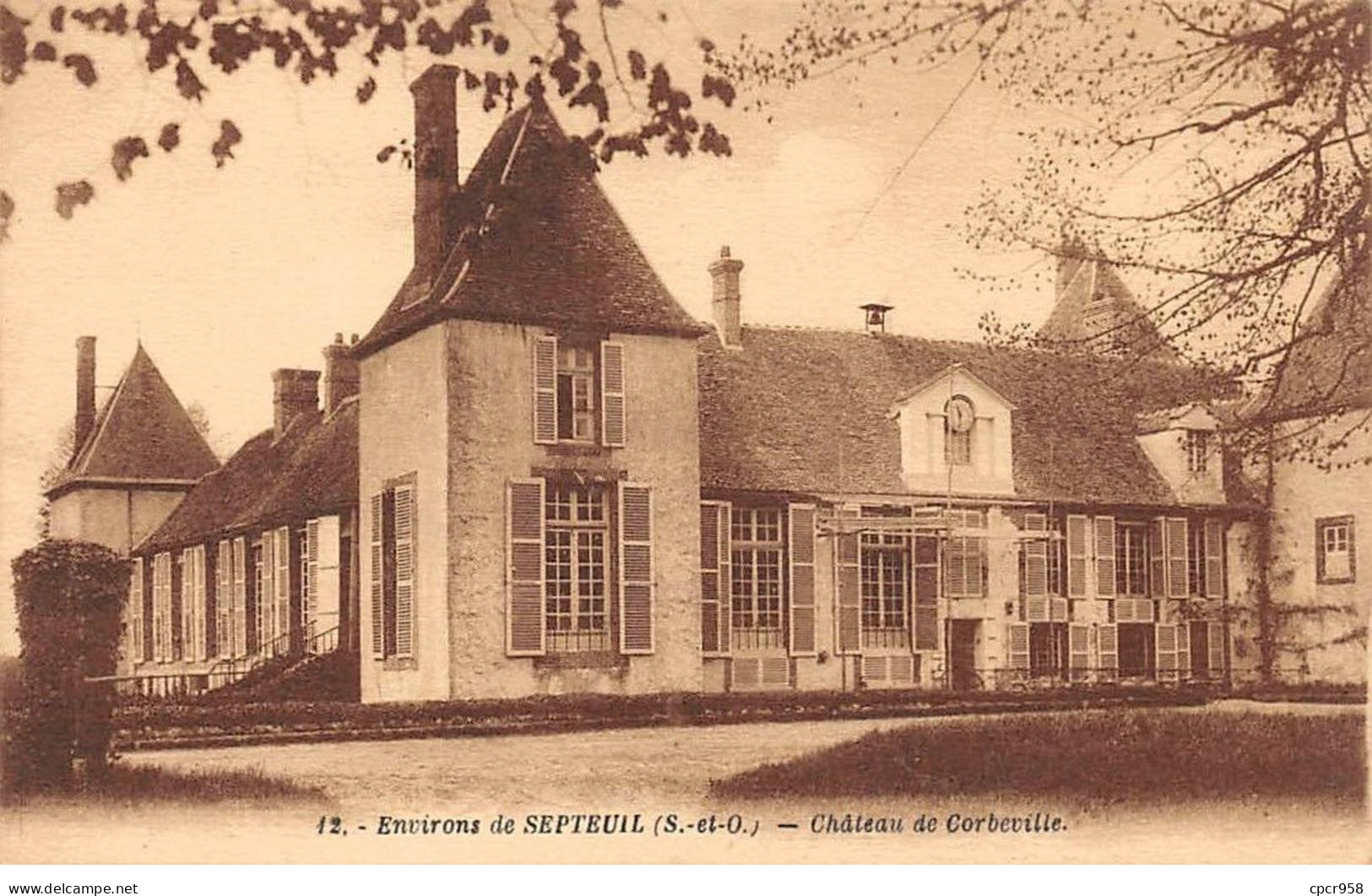 78 - CORBEVILLE - SAN46863 - Environs De Septeuil - Le Château - Autres & Non Classés