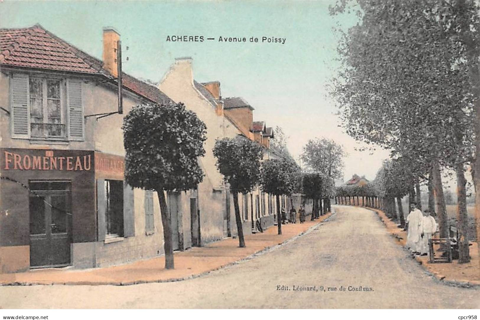 78 - ACHERES - SAN46869 - Avenue De Poissy - Autres & Non Classés