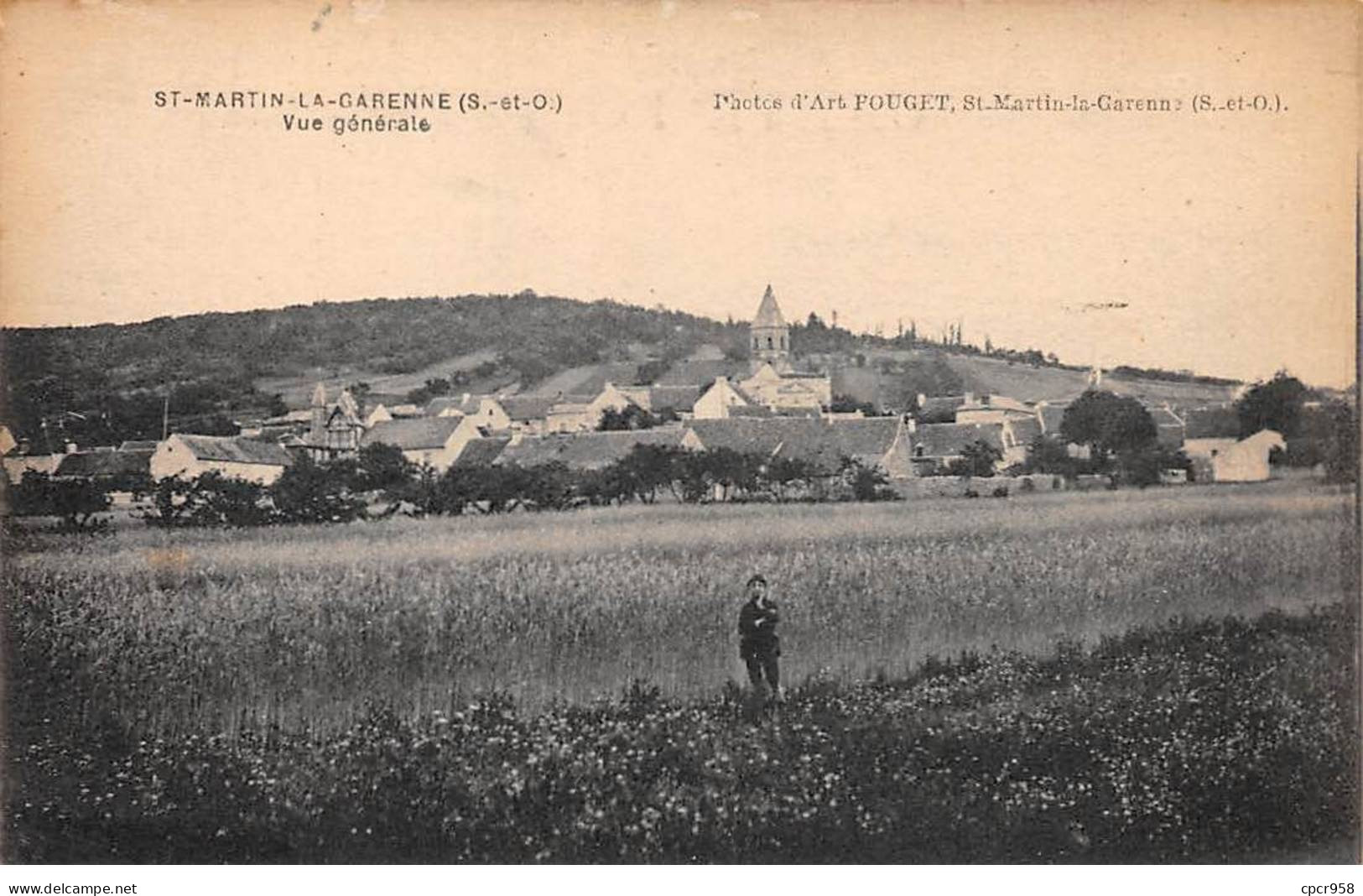 78 - ST MARTIN LA GARENNE - SAN46858 - Vue Générale - Autres & Non Classés