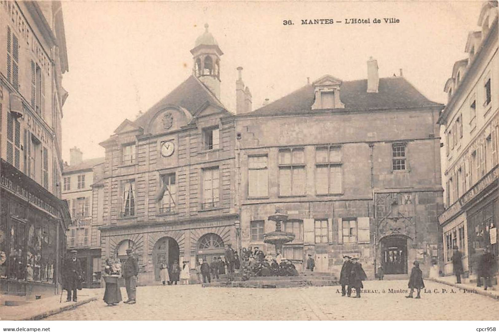 78 - MANTES - SAN46885 - L'Hôtel De Ville - Mantes La Jolie