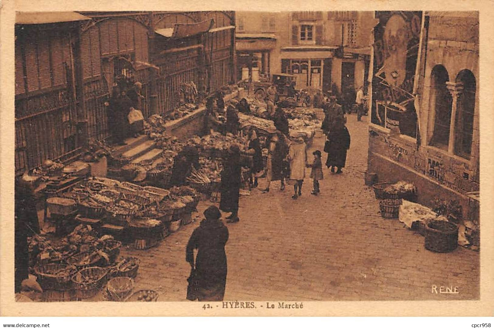 83 - HYERES - SAN46918 - Le Marché - Hyeres