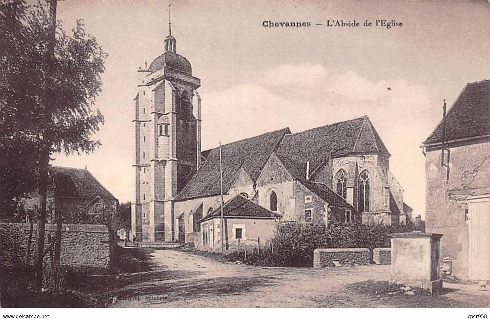 89 - CHEVANNES - SAN46985 - L'Abside De L'Eglise - Chevannes