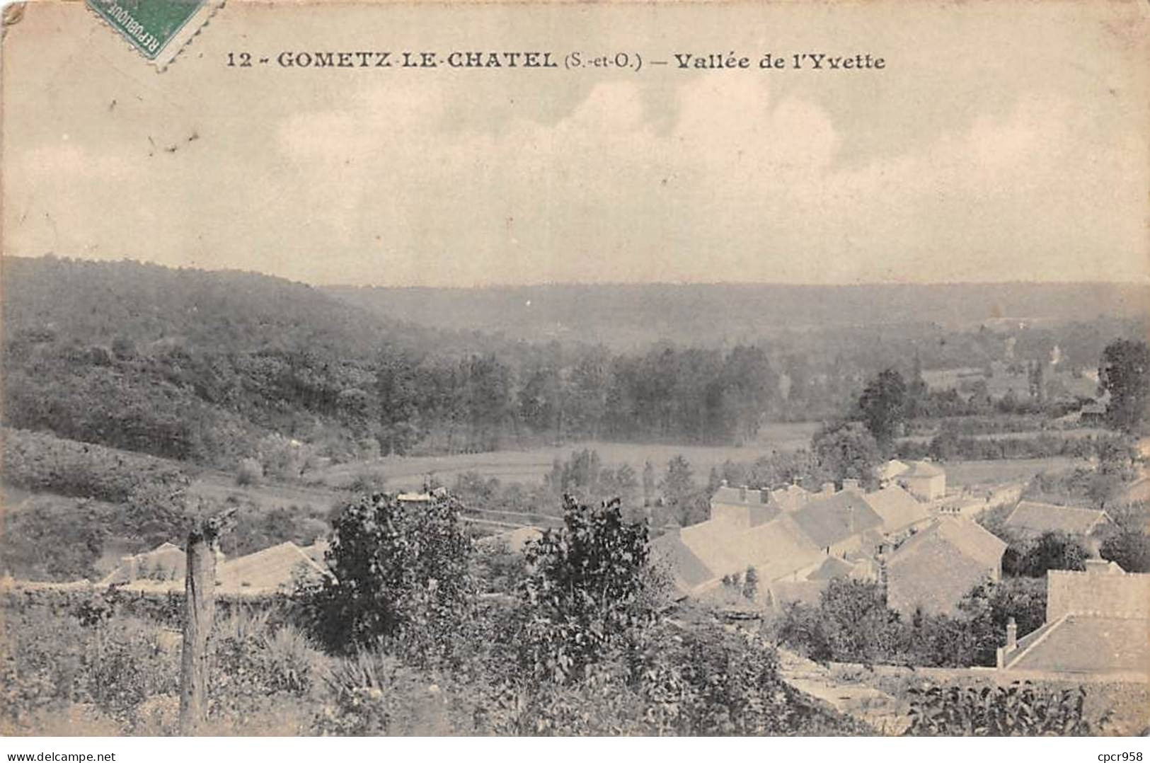 91 - GOMETZ LE CHATEL - SAN47015 - Vallée De L'Yvette - Sonstige & Ohne Zuordnung