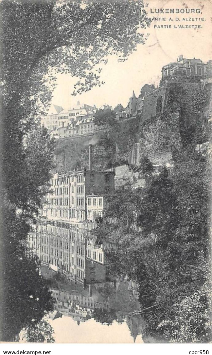 LUXEMBOURG - SAN49862 - Partie L'Alzette - Luxembourg - Ville