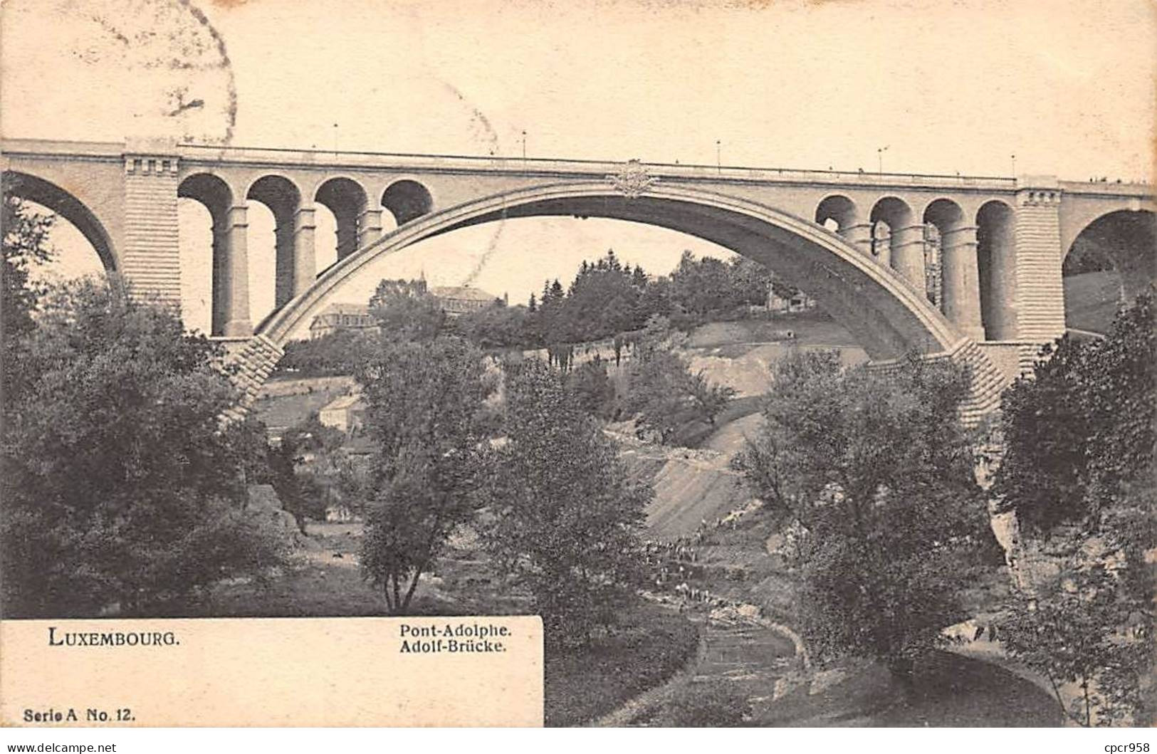 LUXEMBOURG - SAN49859 - Luxembourg - Pont Adolphe - Luxembourg - Ville