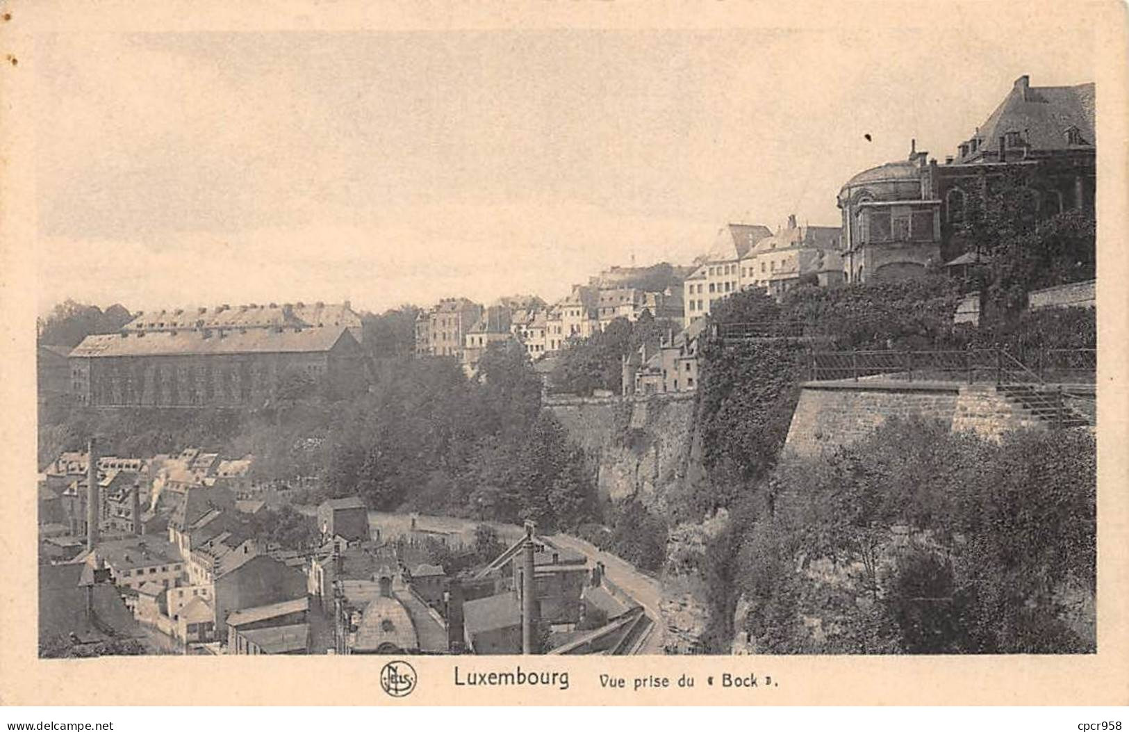 LUXEMBOURG - SAN49879 - Luxembourg - Vue Prise Du "Bock" - Luxemburg - Town